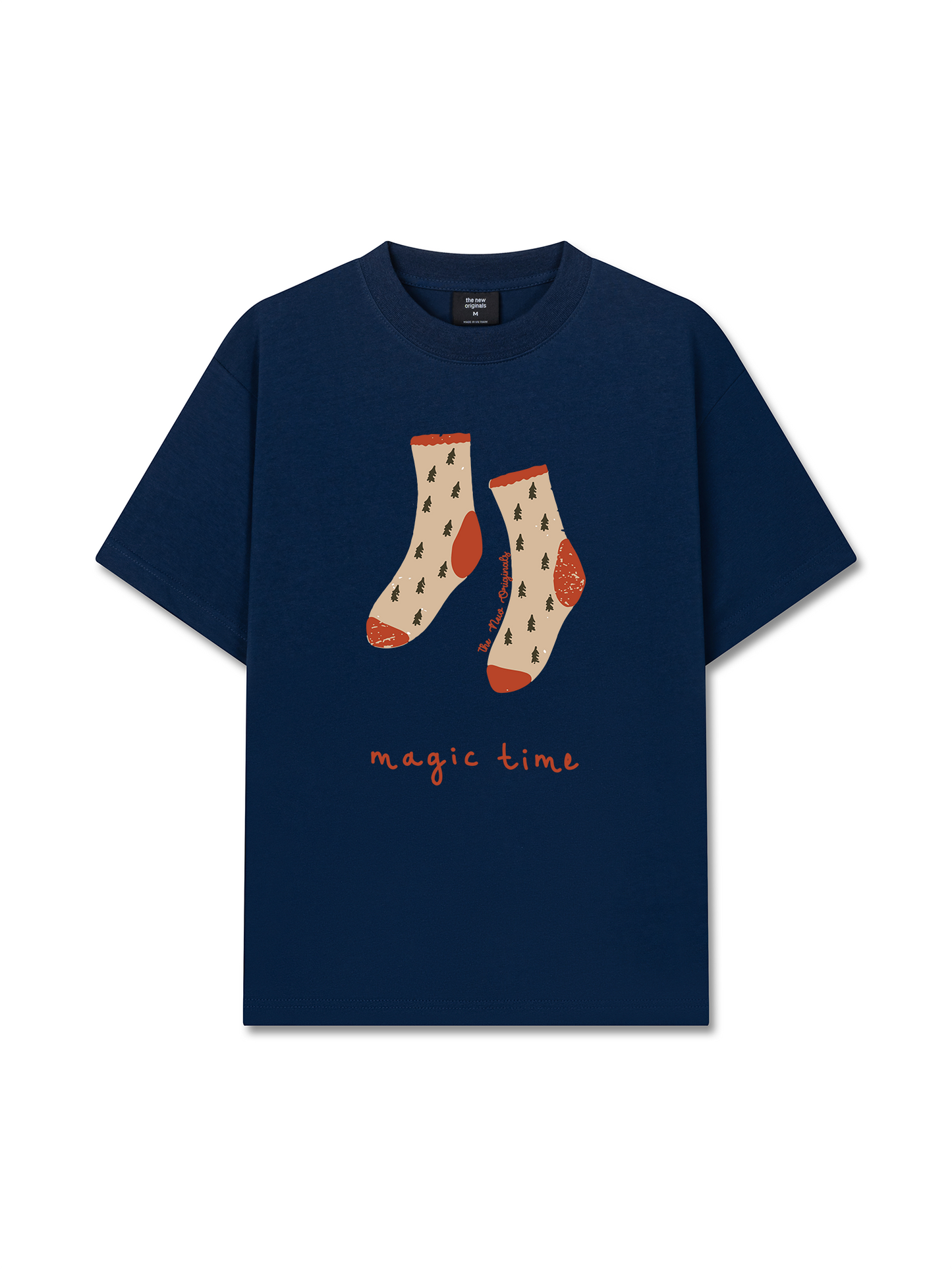 Áo Thun Relaxed Fit Autumn Vibes Magic Time