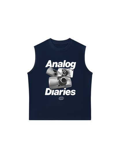 Áo Ba Lỗ Relaxed Fit Analof Diaries