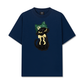 Áo Thun Relaxed Fit Black Cat Girl