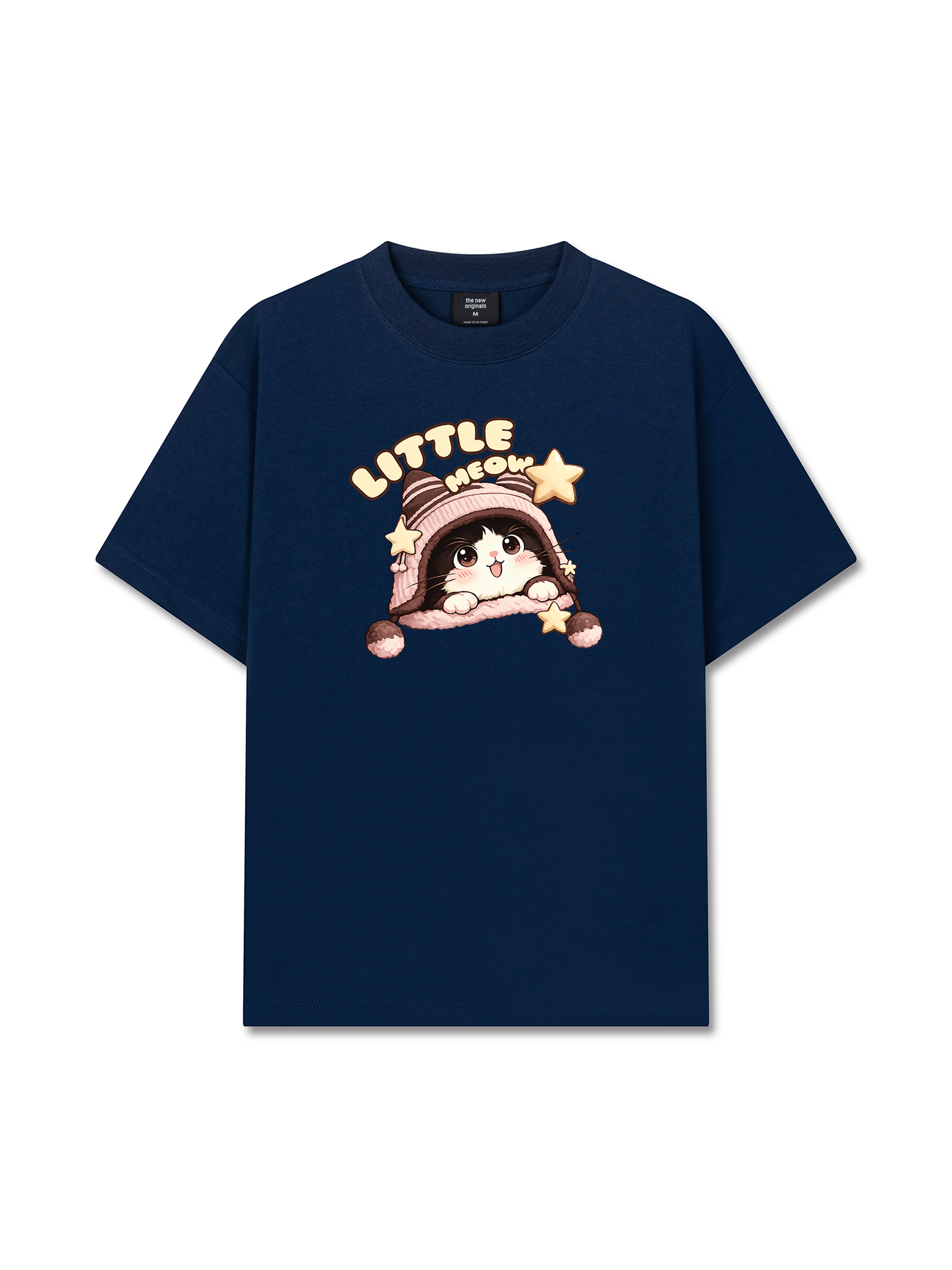 Áo Thun Relaxed Fit Little Meow