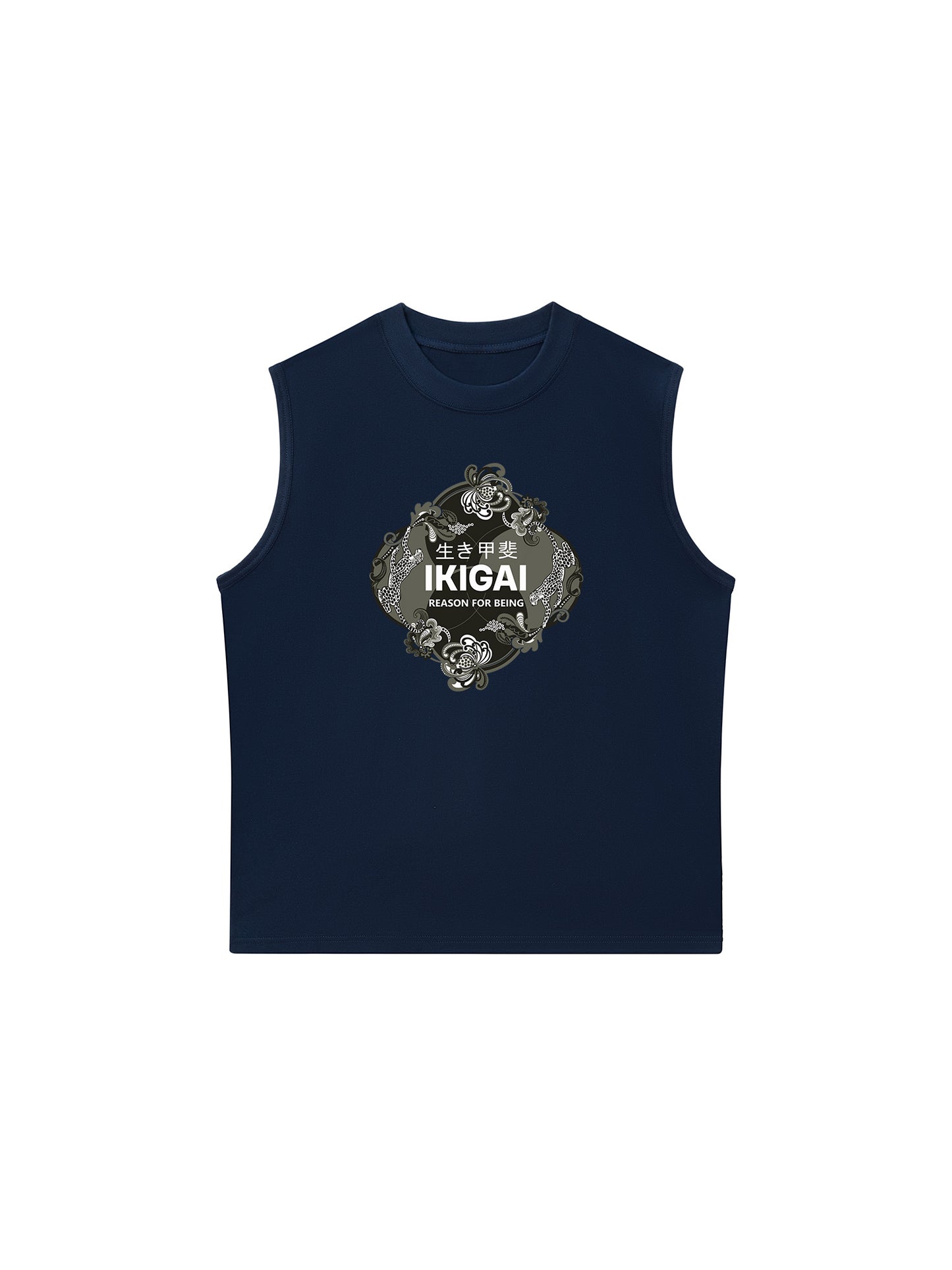 Áo Ba Lỗ Relaxed Fit Ikigai Chetah