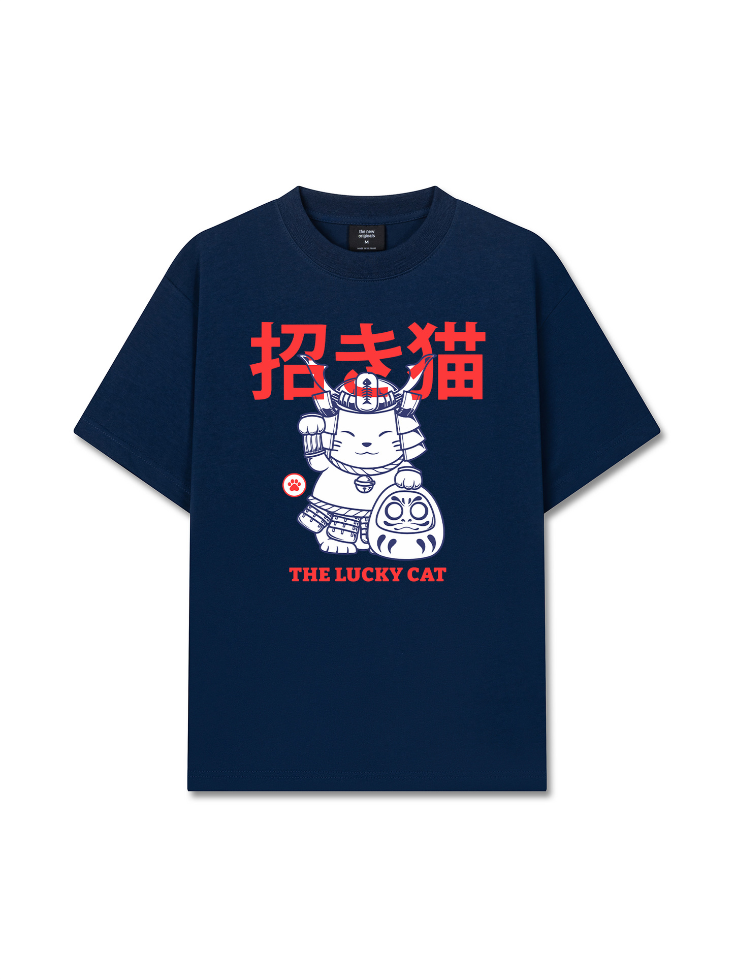 Áo Thun Relaxed Fit Maneki Neko