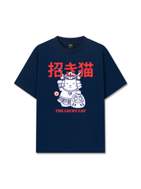 Áo Thun Relaxed Fit Maneki Neko