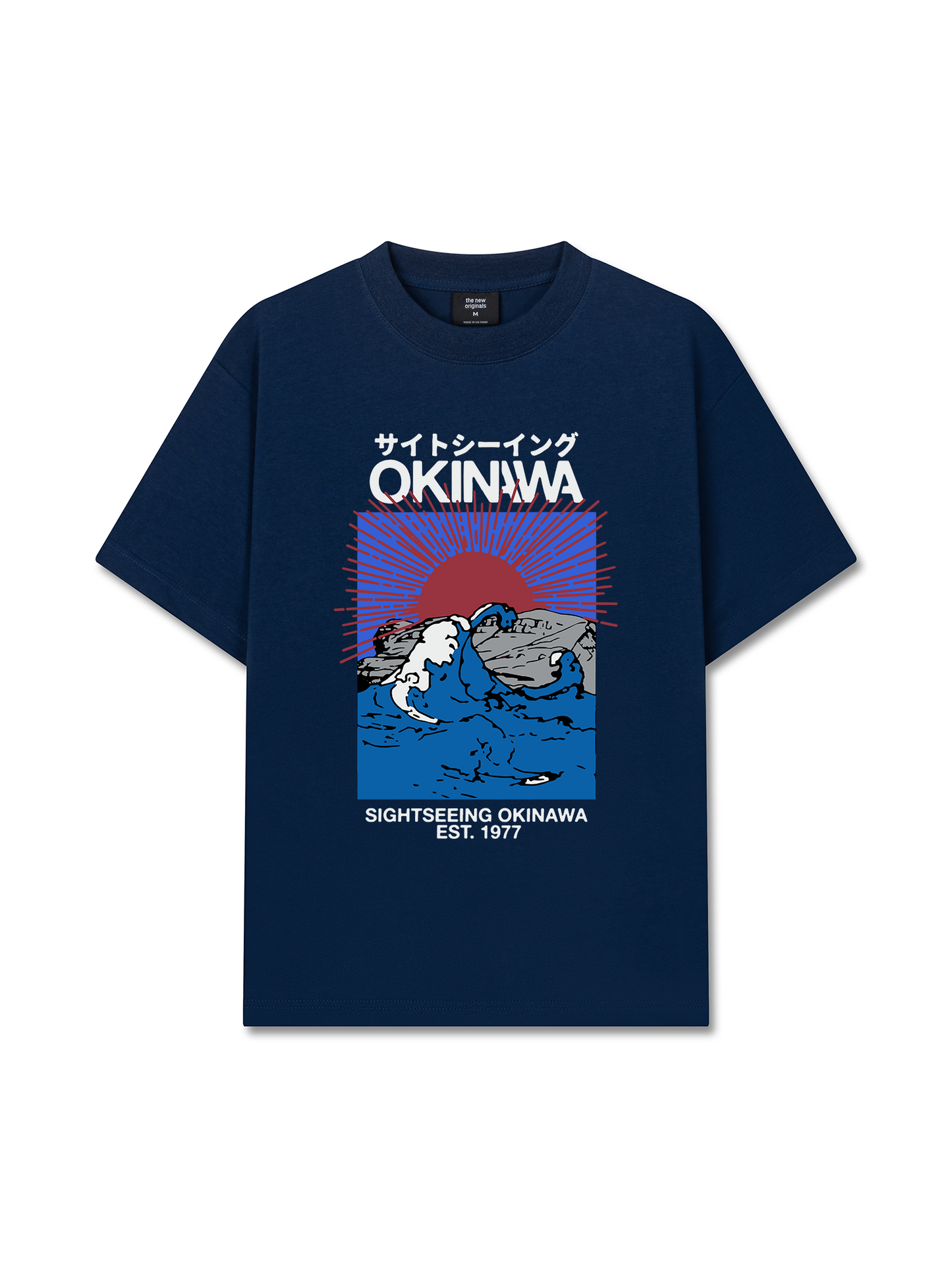 Áo Thun Relaxed Fit Great Wave Okinawa