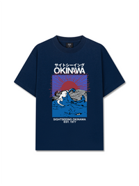 Áo Thun Relaxed Fit Great Wave Okinawa