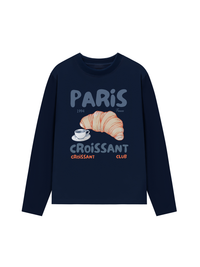 Áo Thun Dài Tay Paris Coissant
