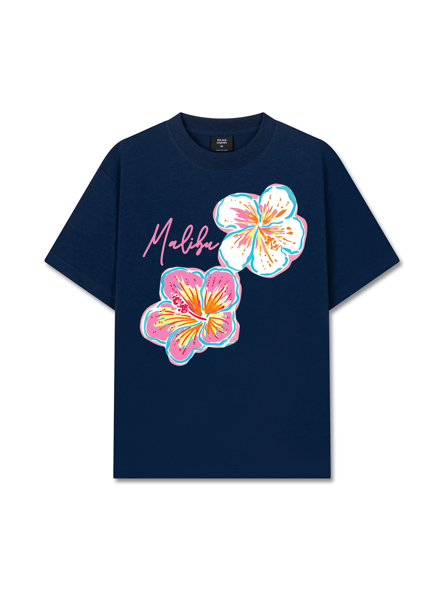 Áo Thun Relaxed Fit Summer Vibes Malibu Floral