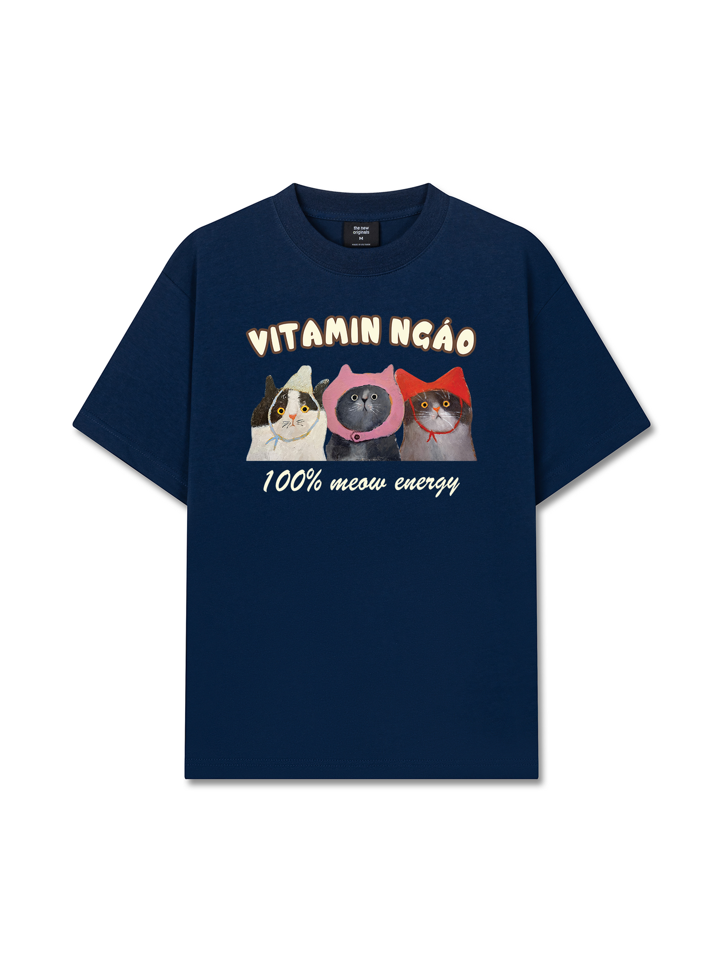 Áo Thun Relaxed Fit Vitamin Ngáo