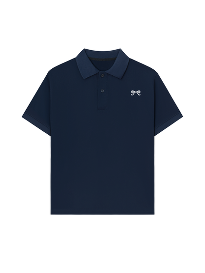 Áo Polo Relaxed Fit Bow