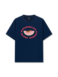 Áo Thun Relaxed Fit Summer Vibes Fresh Watermelon Summer