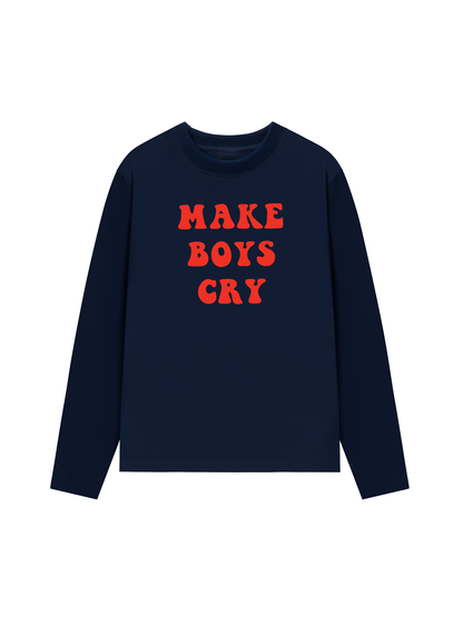 Áo Thun Dài Tay Make boys cry