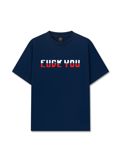 Áo Thun Relaxed Fit Pixel Universe Fuck You Love You