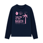 Áo Thun Dài Tay Take Me To The Beach Pink