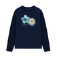 Áo Thun Dài Tay Summer Vibes Souble Blue Flower