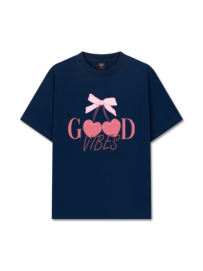 Áo Thun Relaxed Fit Daily Cuties Good Vibes
