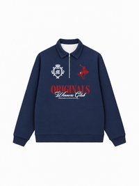 Áo Sweater Polo Nỉ Hai Da Originals Winner Club