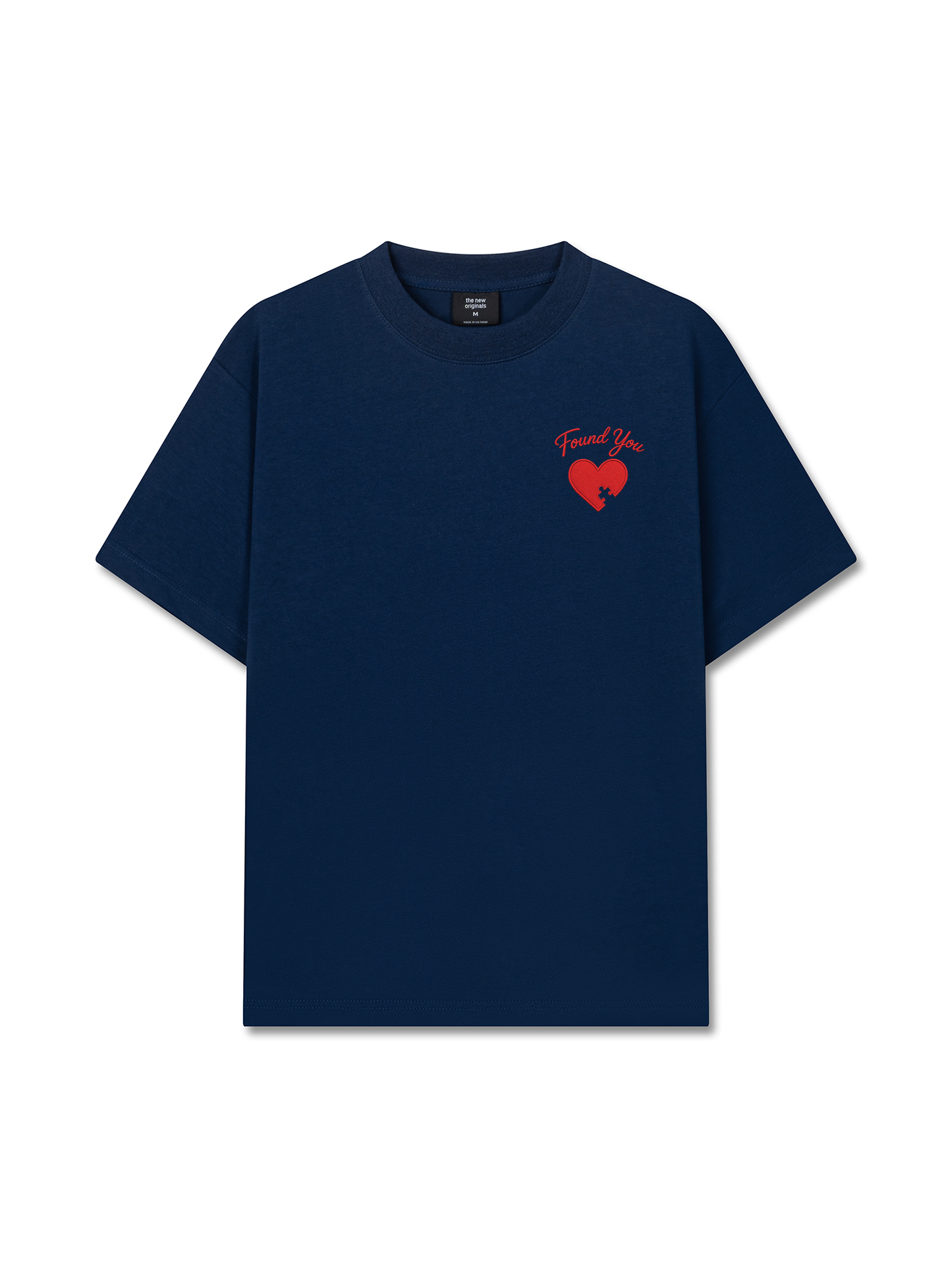 Áo Thun Relaxed Fit Found You Heart
