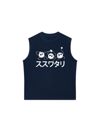 Áo Ba Lỗ Relaxed Fit Japan Spirit Soot Sprites