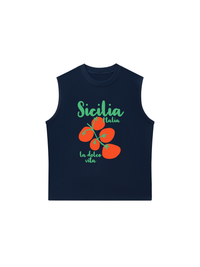 Áo Ba Lỗ Relaxed Fit Sicilia Italia