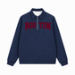 Áo Sweater Polo Nỉ Hai Da Boston Burgundy
