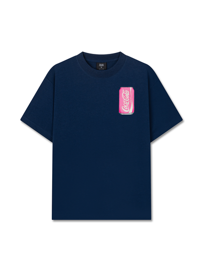 Áo Thun Relaxed Fit Summer Vibes Pink Coca Cola