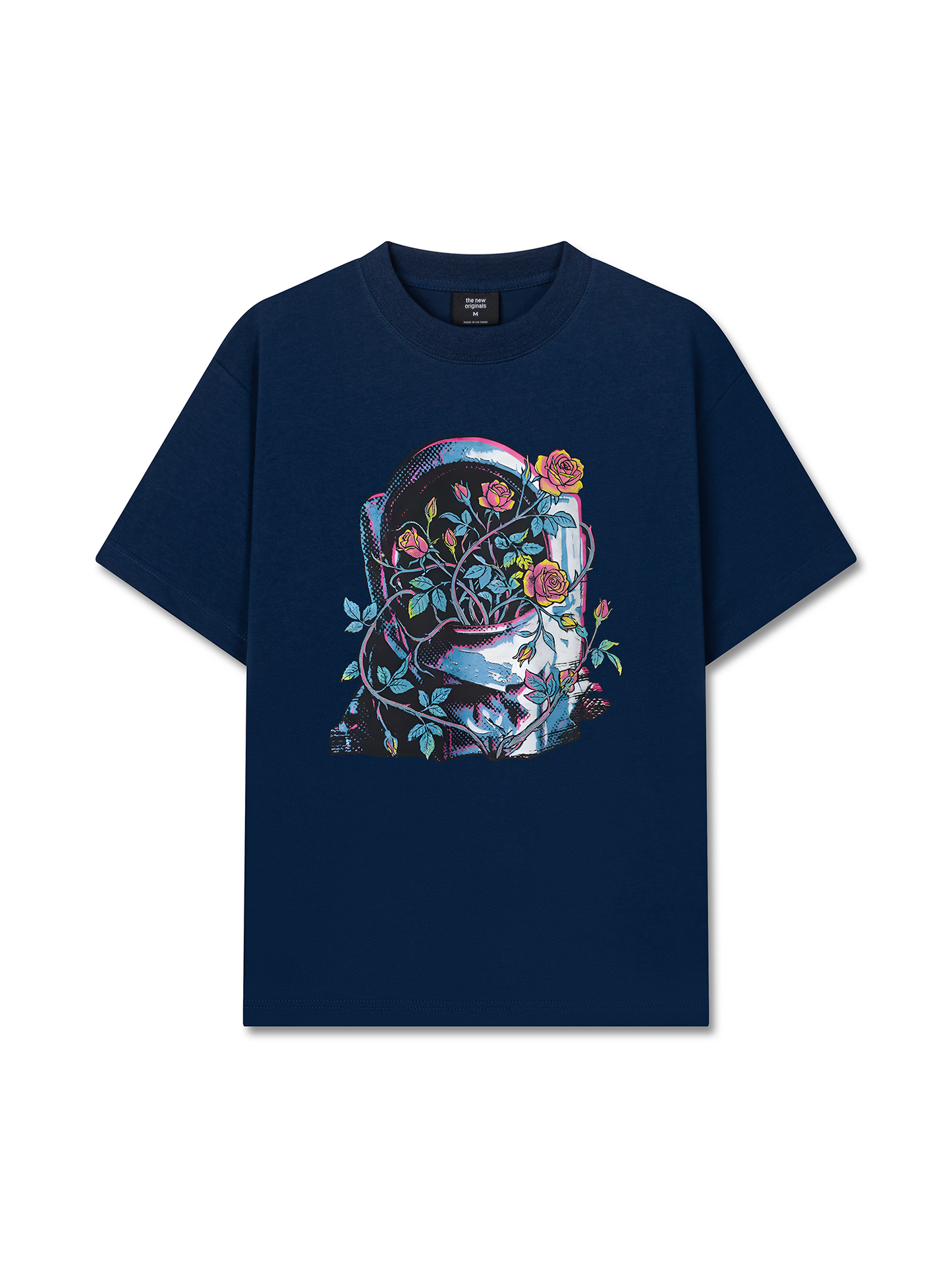 Áo Thun Relaxed Fit Cosmic Blooms