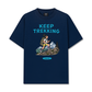 Áo Thun Relaxed Fit Keep Trekking For Girl