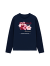 Áo Thun Dài Tay Summer Vibes Pink Floral