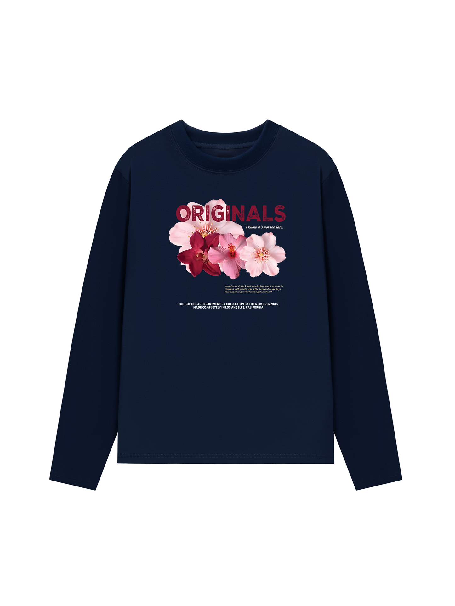 Áo Thun Dài Tay Summer Vibes Pink Floral