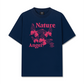 Áo Thun Relaxed Fit Pink Nature Angel
