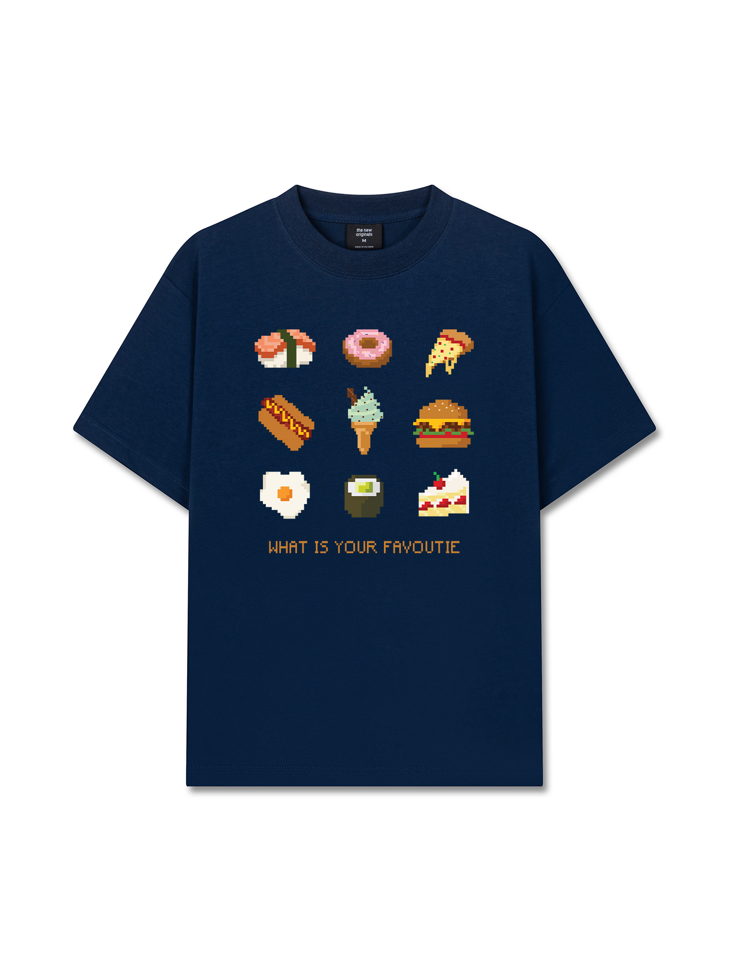 Áo Thun Relaxed Fit Pixel Universe What Is Your Favourite