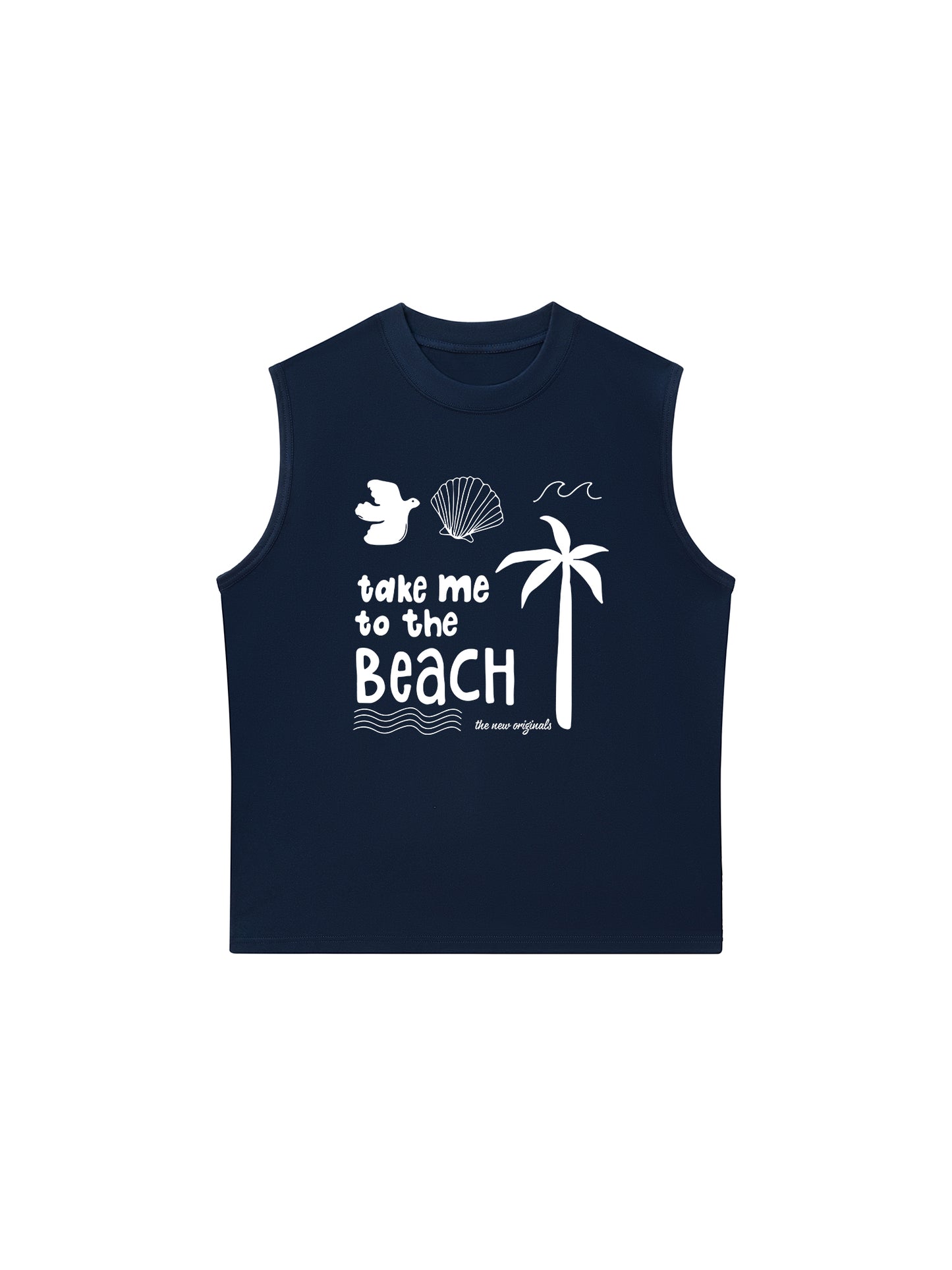 Áo Ba Lỗ Relaxed Fit Take Me To The Beach