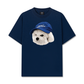 Áo Thun Relaxed Fit Puppy With Blue Hat