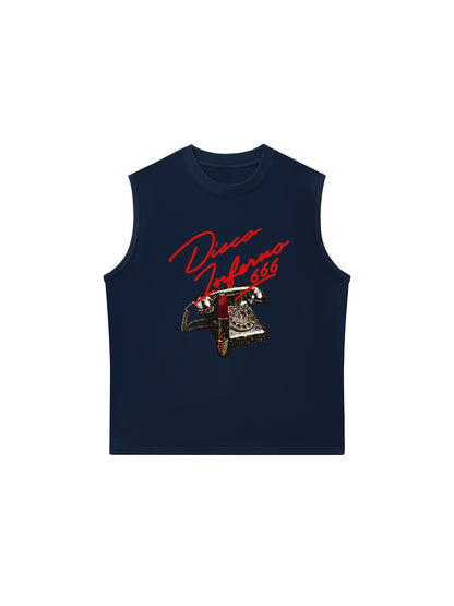 Áo Ba Lỗ Relaxed Fit Disco Inferno