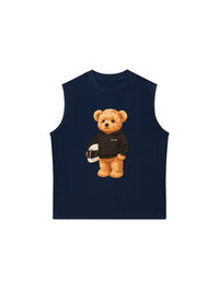 Áo Ba Lỗ Relaxed Fit Teddy Ride Or Die