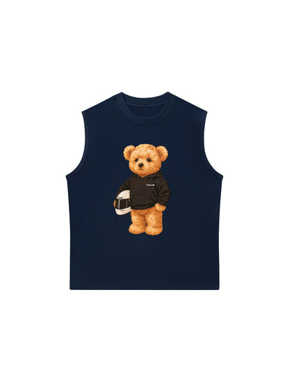Áo Ba Lỗ Relaxed Fit Teddy Ride Or Die