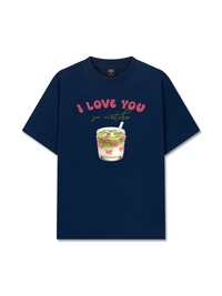 Áo Thun Relaxed Fit Drink I Love You So Matcha