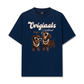 Áo Thun Relaxed Fit Dachhund Originals Blue Tiffany