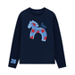 Áo Thun Dài Tay 26 - Blue Horse