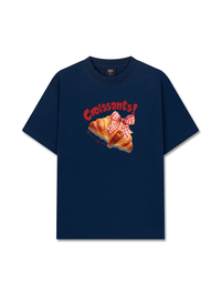 Áo Thun Relaxed Fit Sweet Pastry Red Bơ Croissant