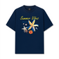 Áo Thun Relaxed Fit Summer Vibes Blue Starfish