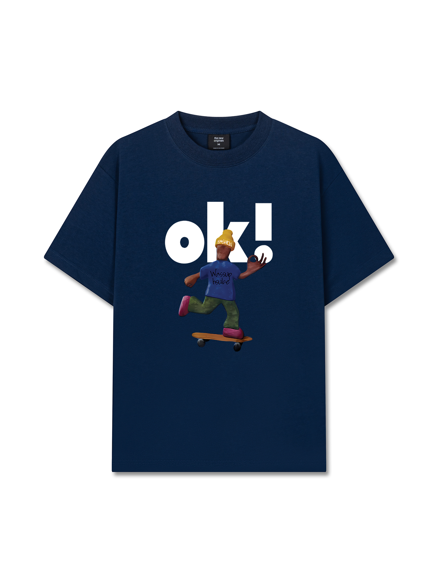 Áo Thun Relaxed Fit Weekend OK Skate