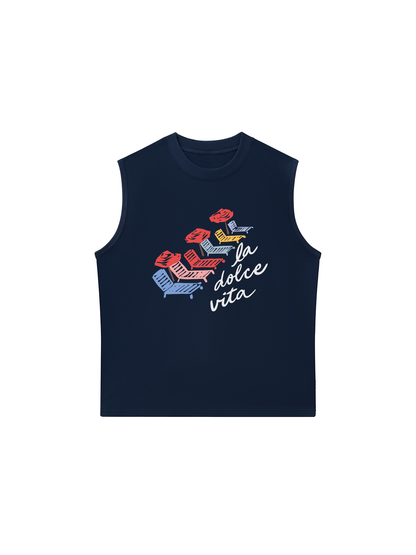 Áo Ba Lỗ Relaxed Fit La Dolce Vita