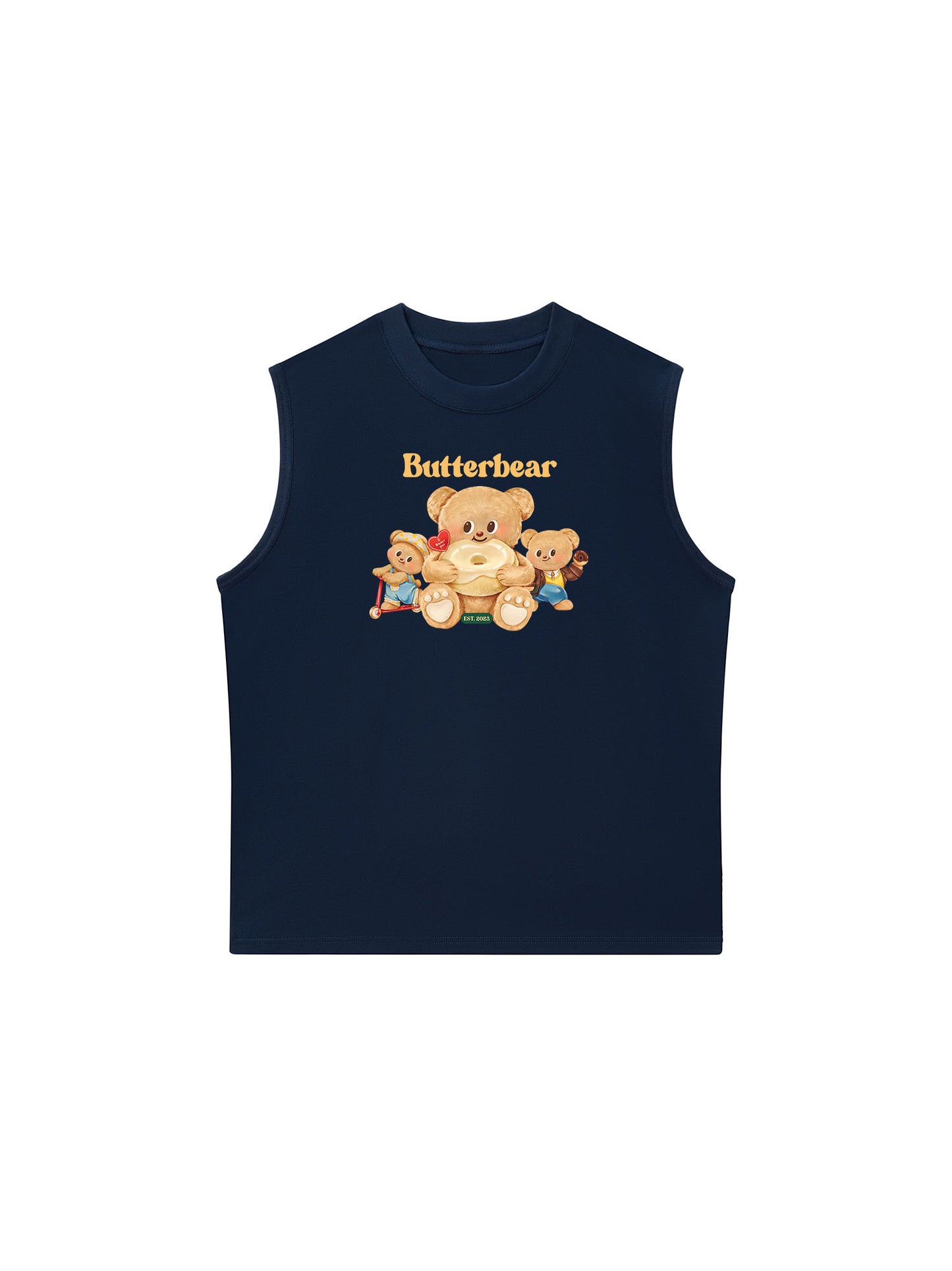 Áo Ba Lỗ Relaxed Fit Butterbear