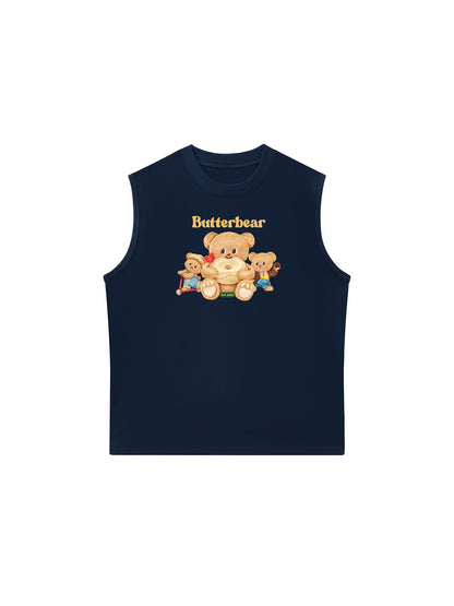 Áo Ba Lỗ Relaxed Fit Butterbear