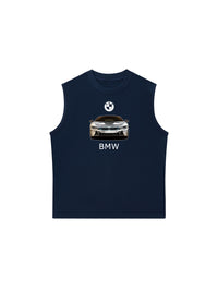 Áo Ba Lỗ Relaxed Fit BMW Car