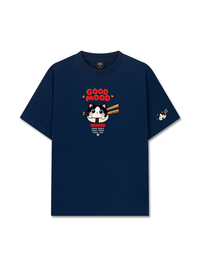 Áo Thun Relaxed Fit Good Mood Sushi Cat