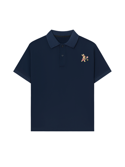 Áo Polo Nữ/ Áo Polo Relaxed Fit Pickleball Bunny Club