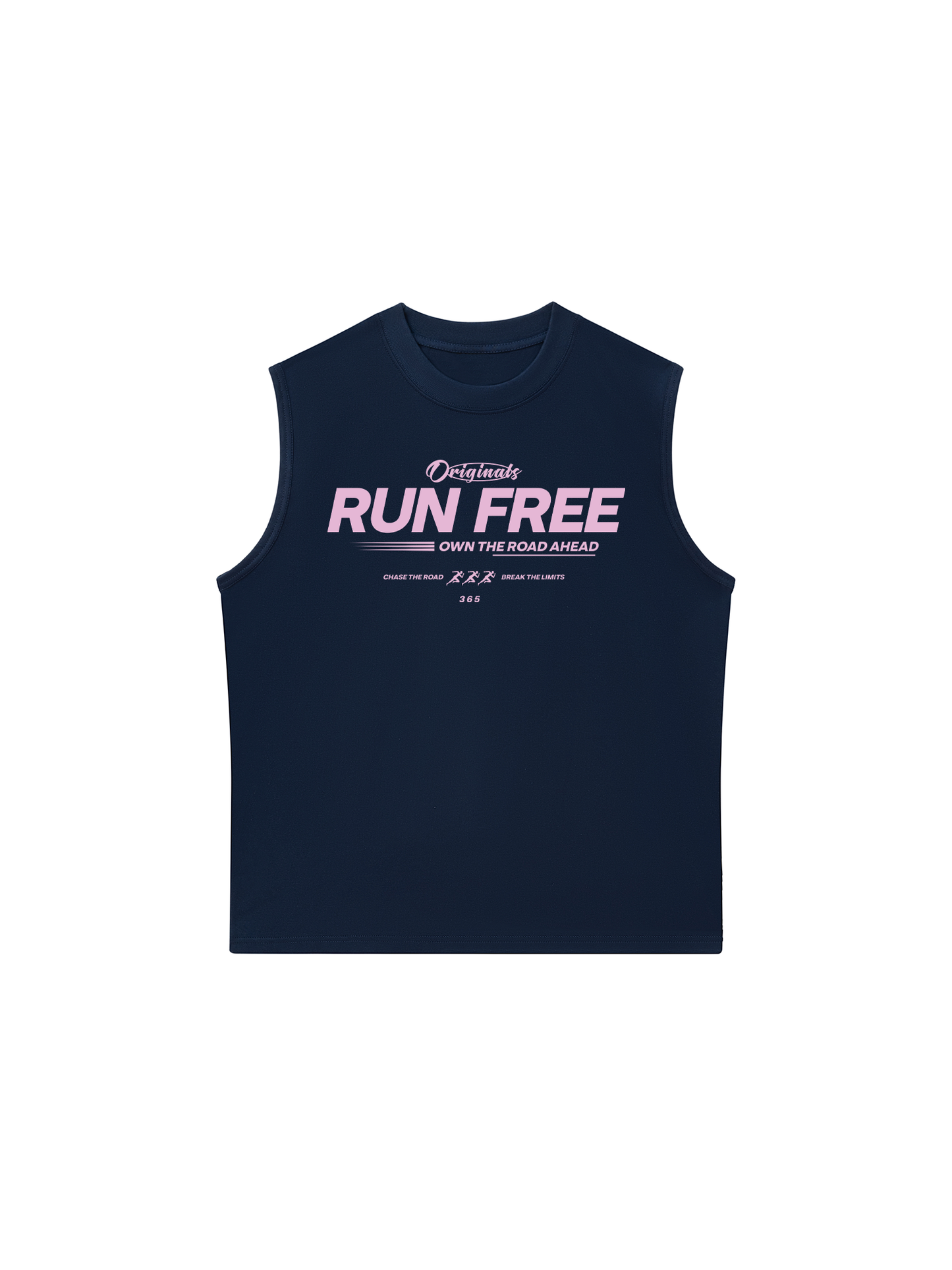 Áo Ba Lỗ Relaxed Fit Run Free