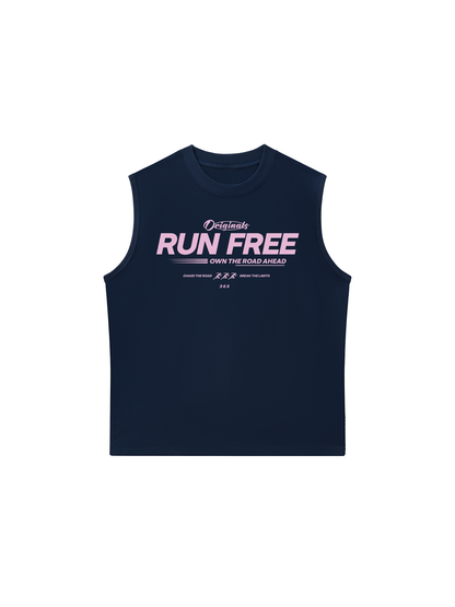 Áo Ba Lỗ Relaxed Fit Run Free